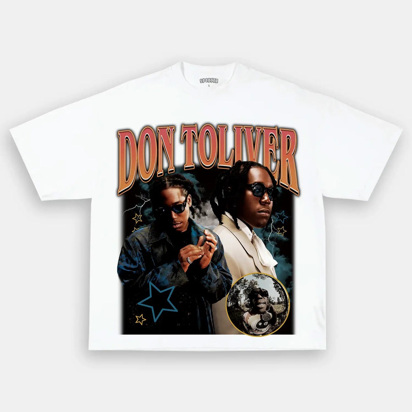 Unisex-Adult Ultra Cotton Washed T-Shirt Graphic  Don Toliver Tee