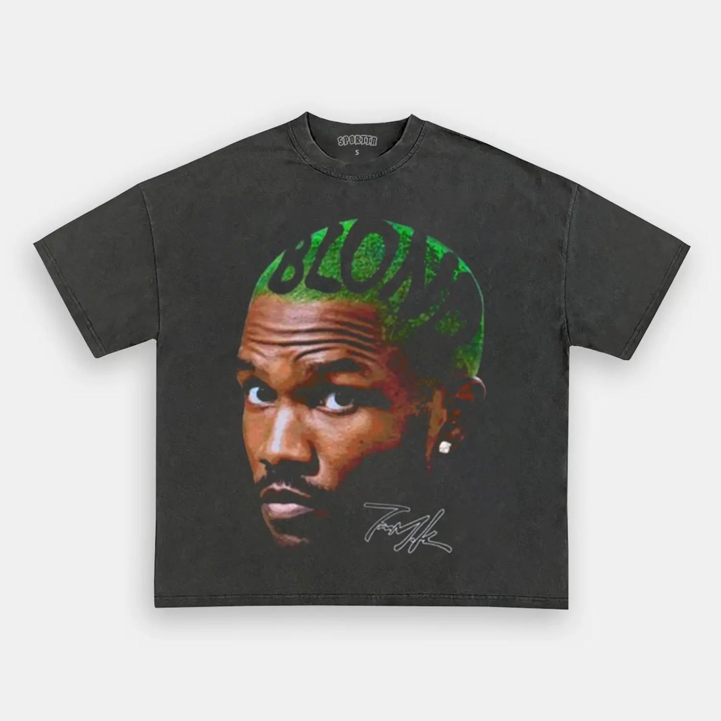 Unisex-Adult Ultra Cotton Washed T-Shirt Graphic  Frank Ocean Blonde Inspired Shirt