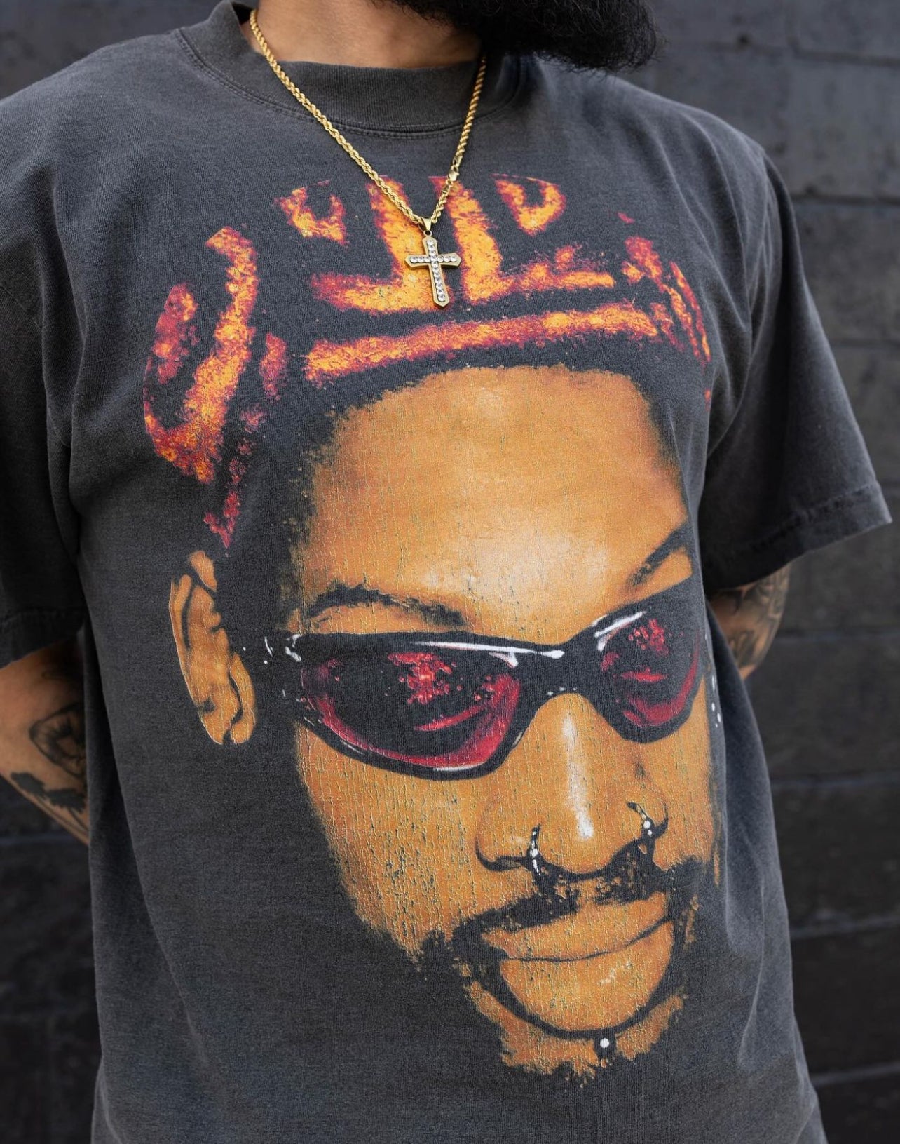 "The Worm" Big Head T-Shirt