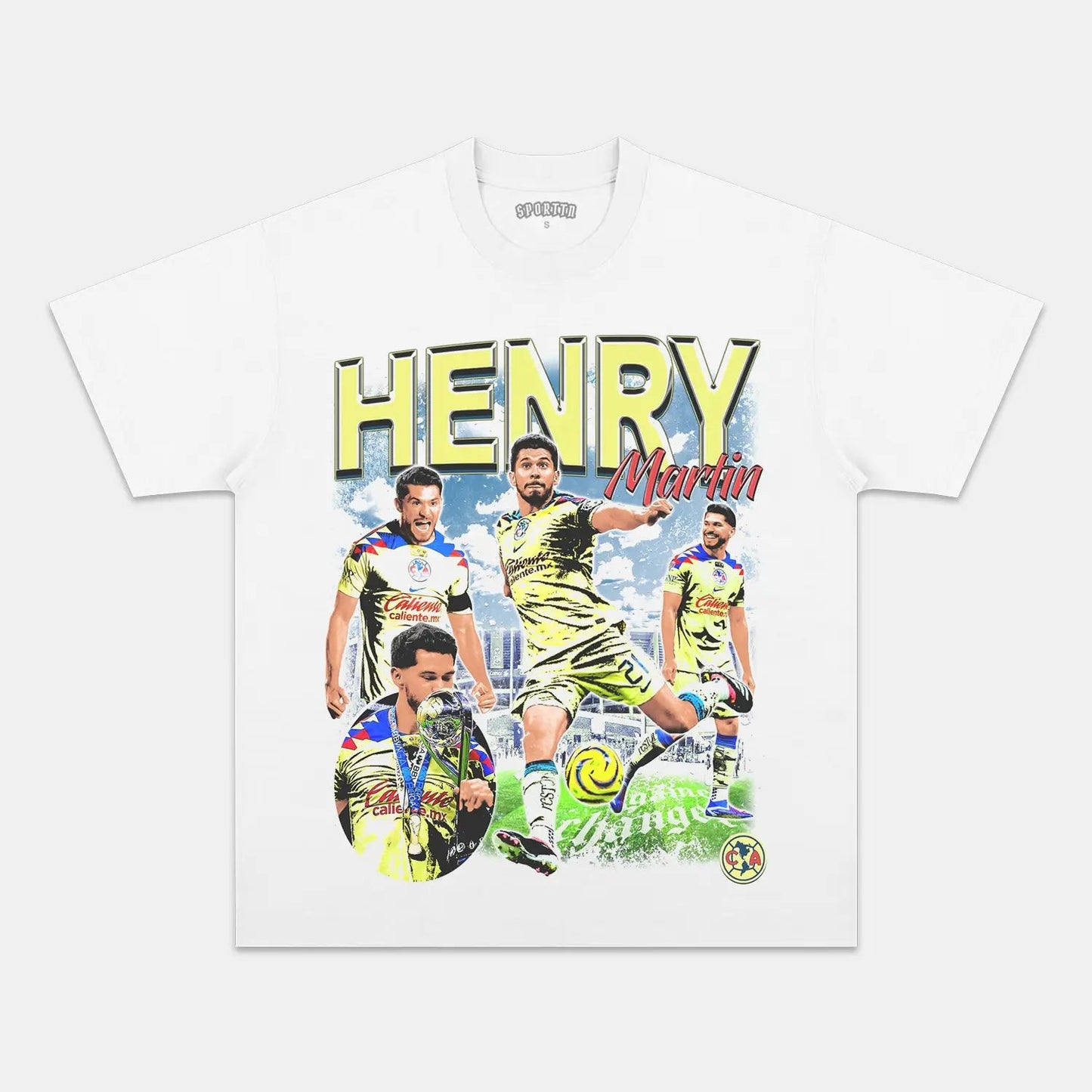 Unisex-Adult Ultra Cotton Washed T-Shirt Graphic  HENRY MARTIN TEE