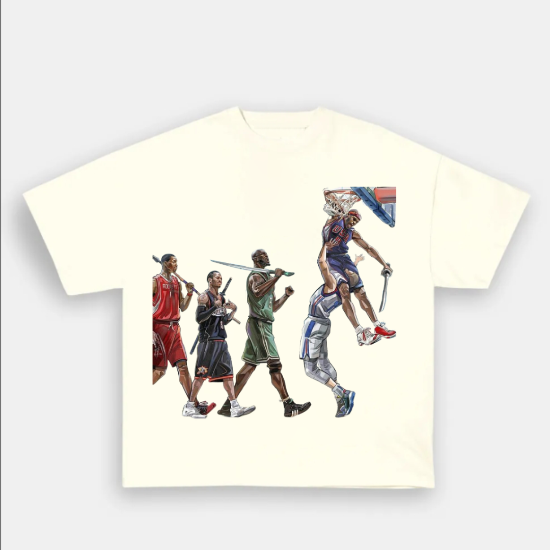 Unisex-Adult Ultra Cotton Washed T-Shirt Graphic NBA 2024 TEE