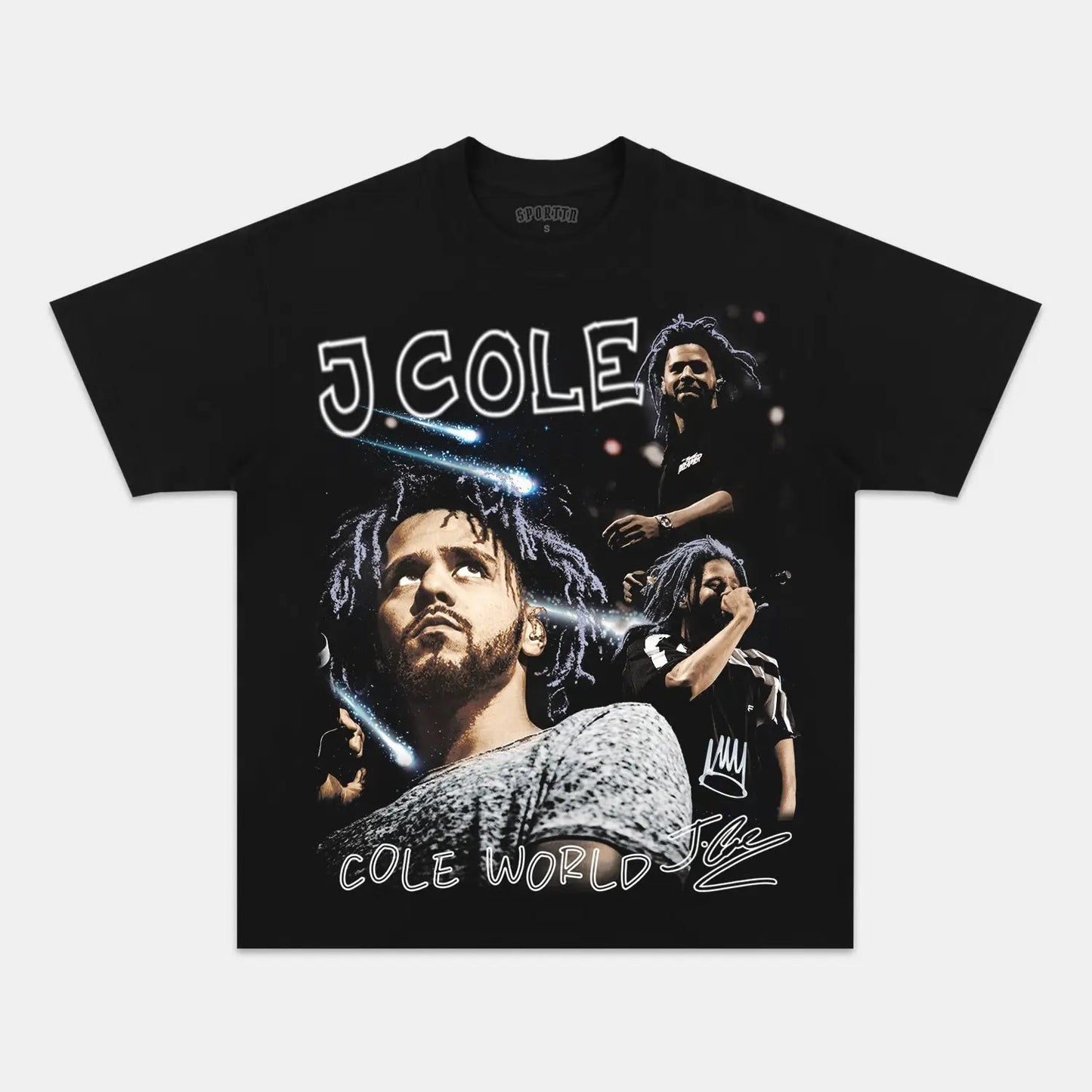 Unisex-Adult Ultra Cotton Washed T-Shirt Graphic  J.COLE TEE