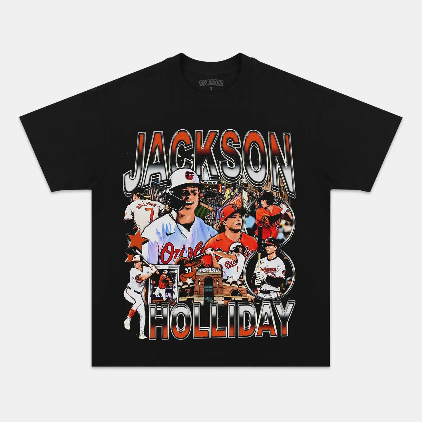 Unisex-Adult Ultra Cotton Washed T-Shirt Graphic  JACKSON HOLLIDAY TEE