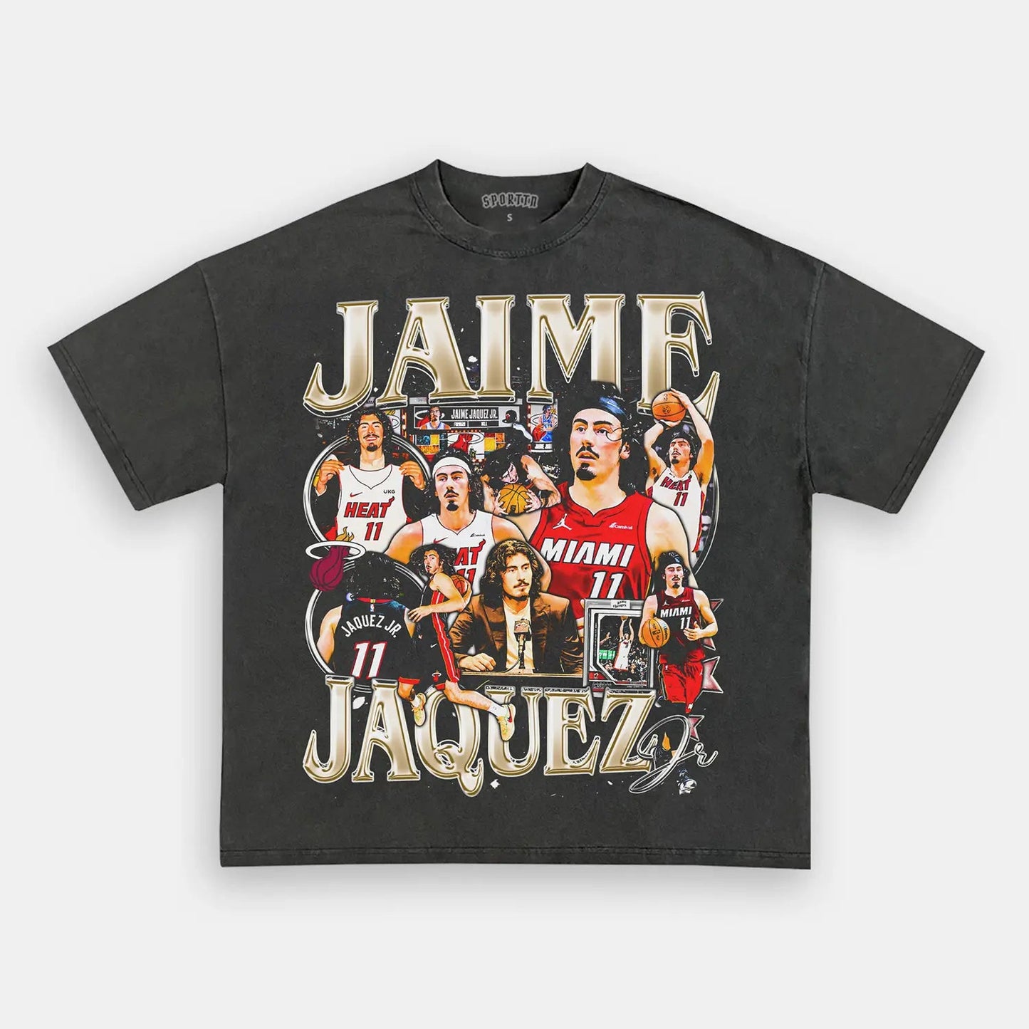 Unisex-Adult Ultra Cotton Washed T-Shirt Graphic  JAIME JAQUEZ JR TEE