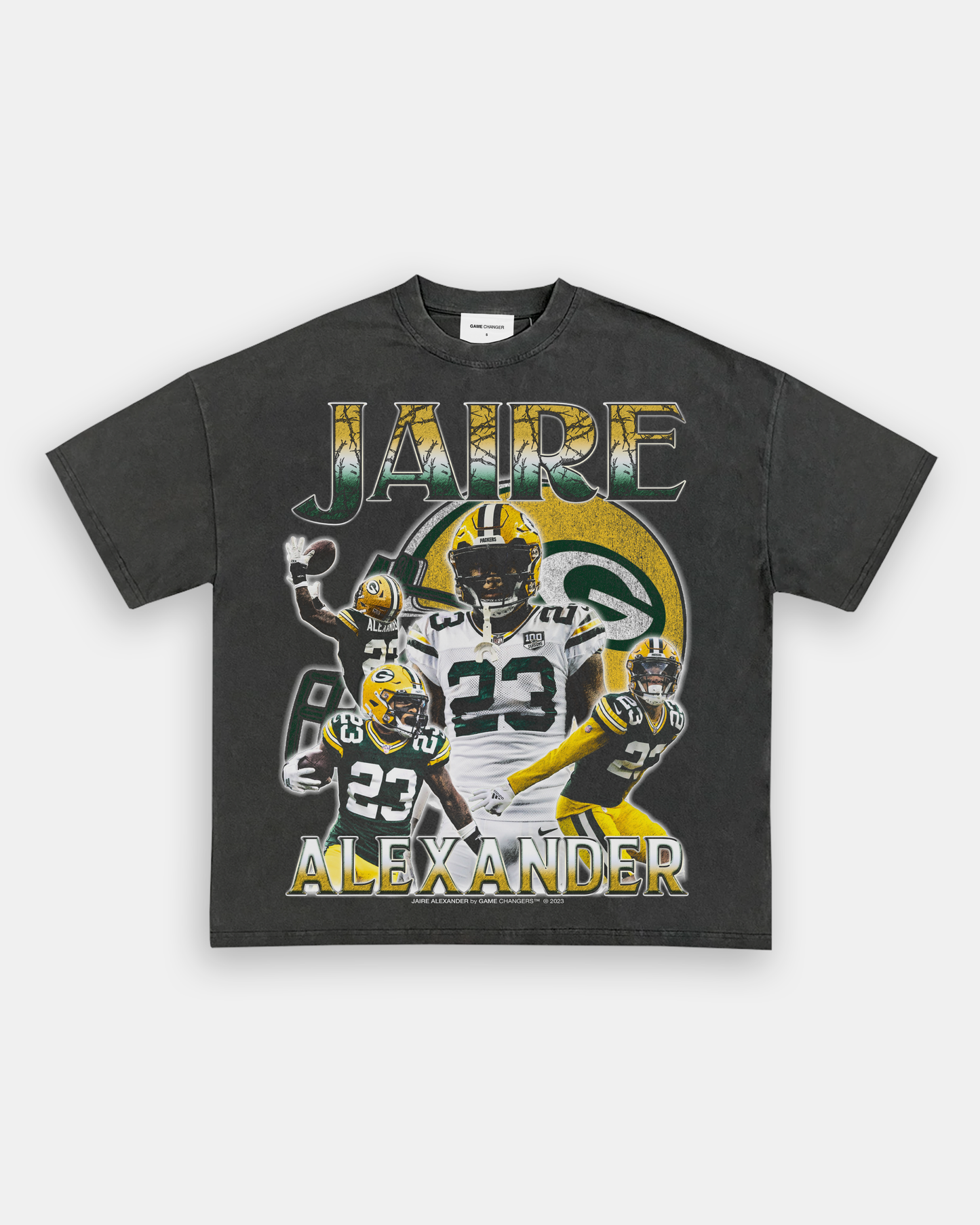 Unisex-Adult Ultra Cotton Washed T-Shirt Graphic JAIRE ALEXANDER TEE