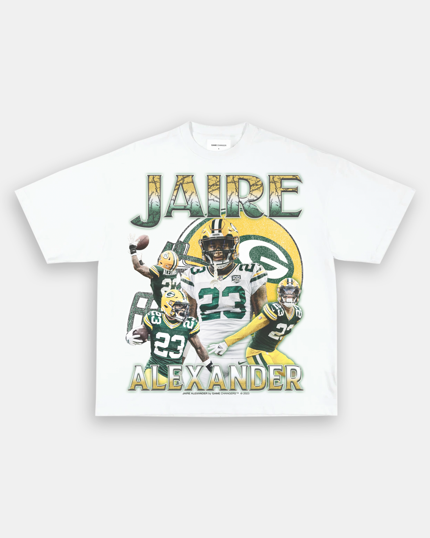 Unisex-Adult Ultra Cotton Washed T-Shirt Graphic JAIRE ALEXANDER TEE