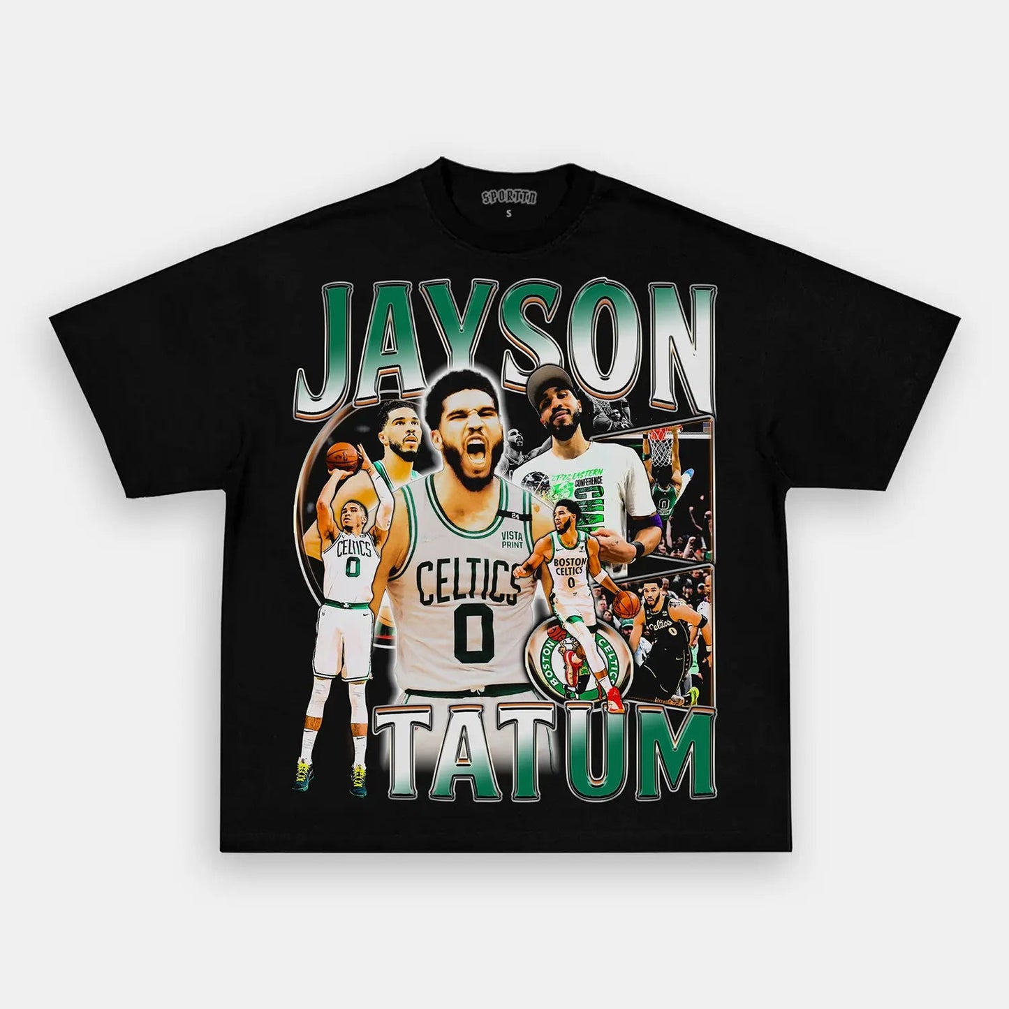 Unisex-Adult Ultra Cotton Washed T-Shirt Graphic JAYSON TATUM TEE