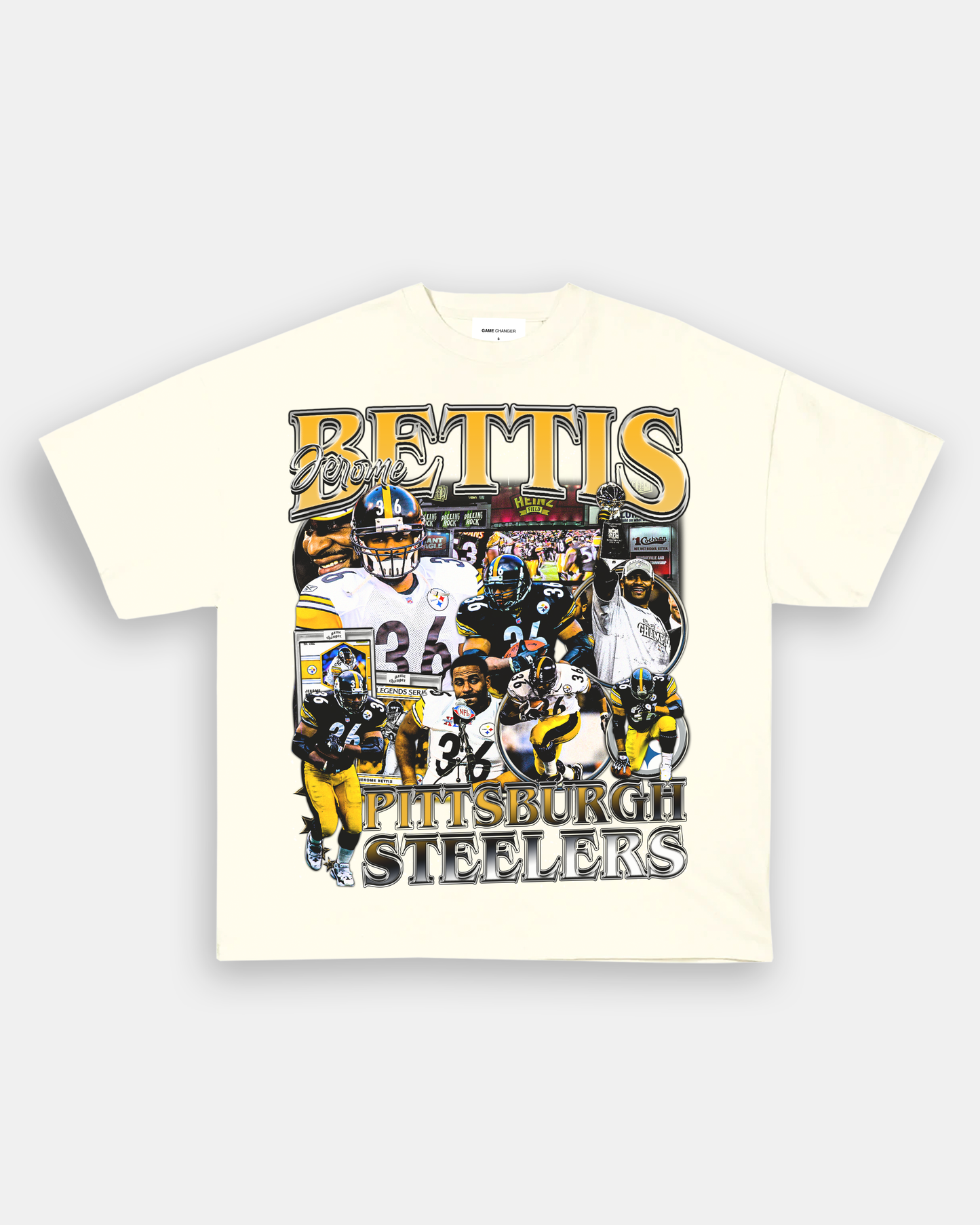 Unisex-Adult Ultra Cotton Washed T-Shirt Graphic JEROME BETTIS TEE