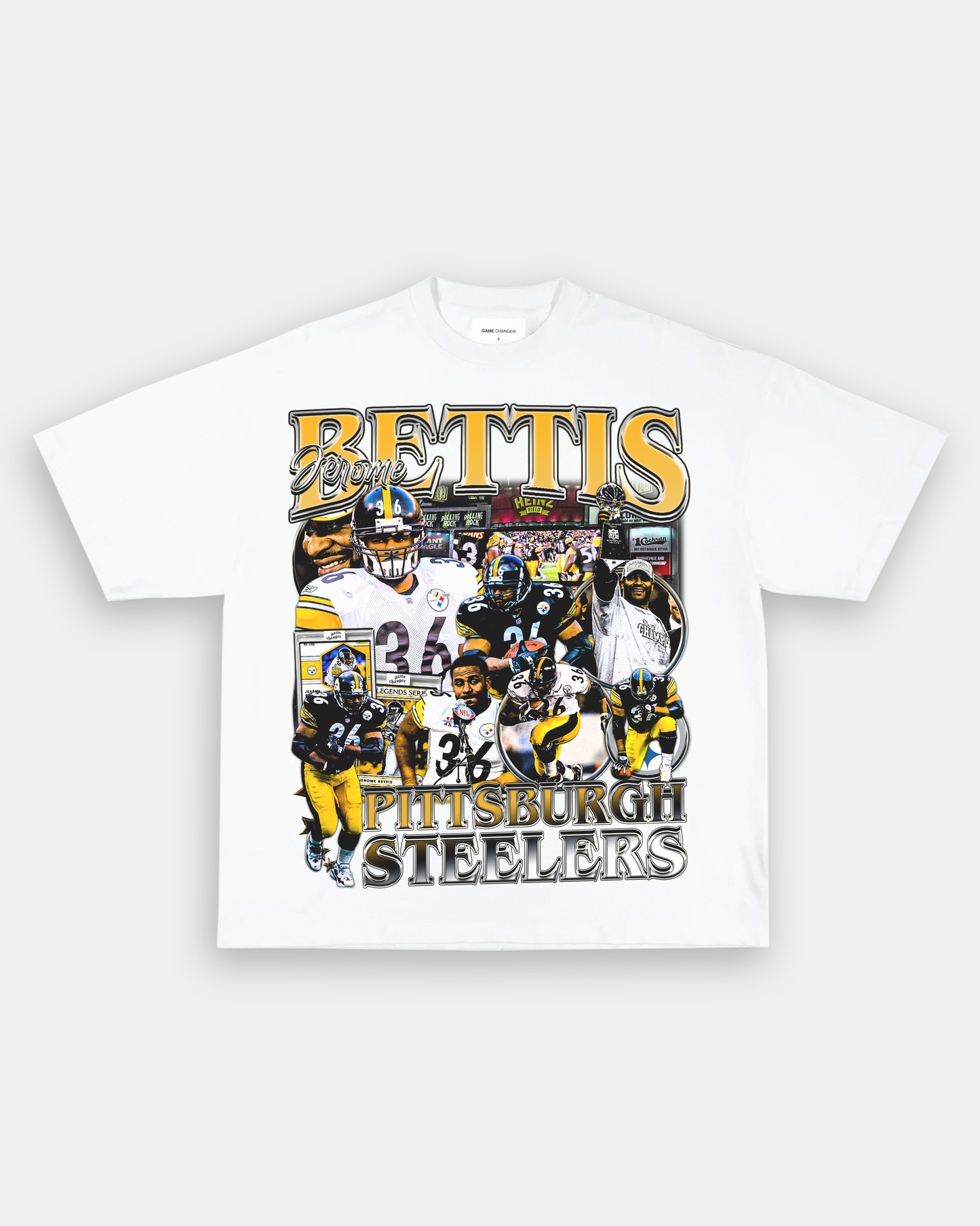 Unisex-Adult Ultra Cotton Washed T-Shirt Graphic JEROME BETTIS TEE