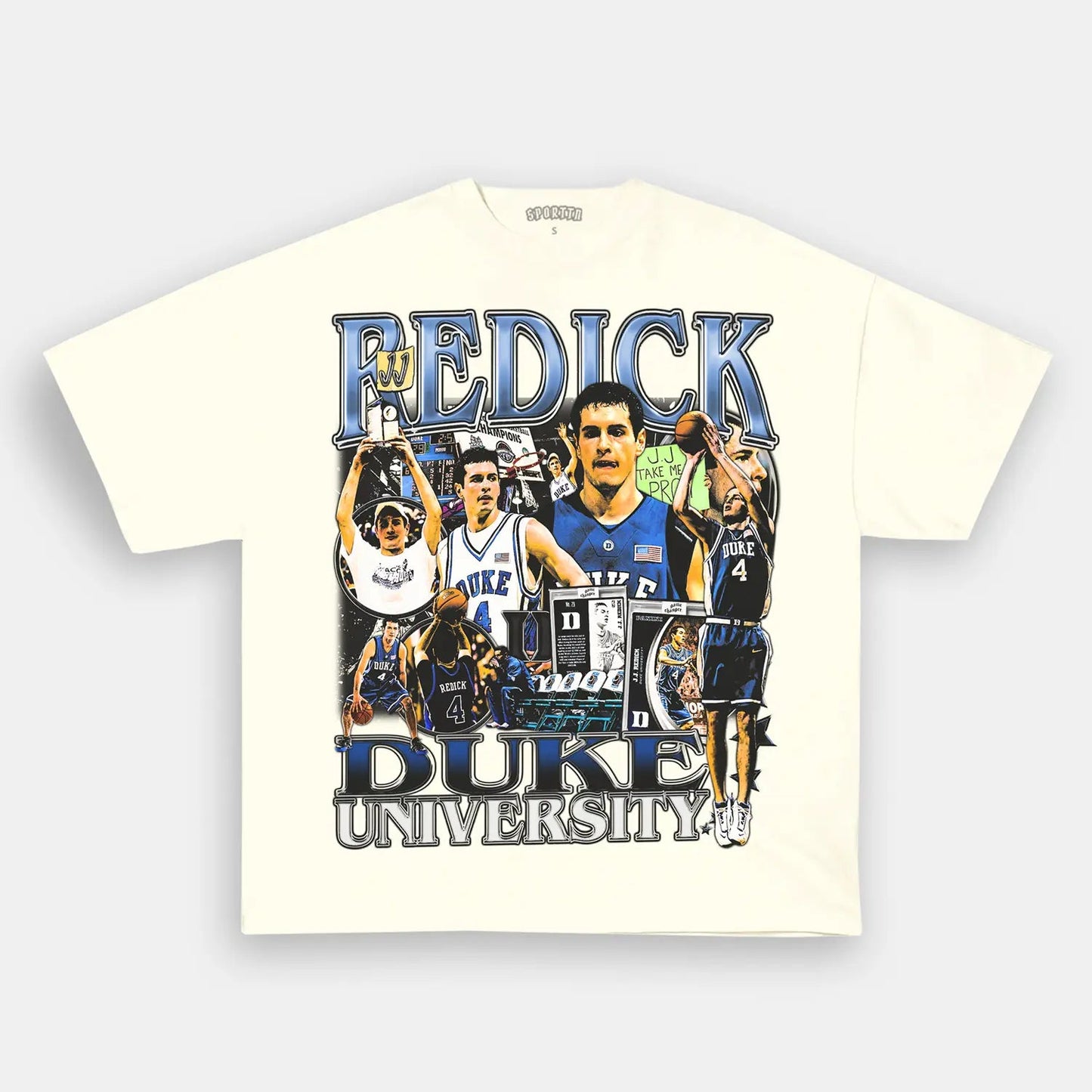 Unisex-Adult Ultra Cotton Washed T-Shirt Graphic JJ REDICK TEE