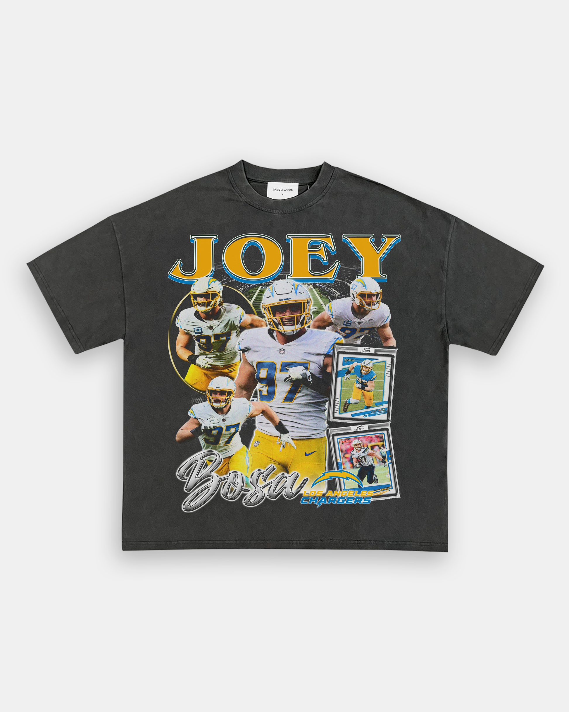 Unisex-Adult Ultra Cotton Washed T-Shirt Graphic JOEY BOSA TEE