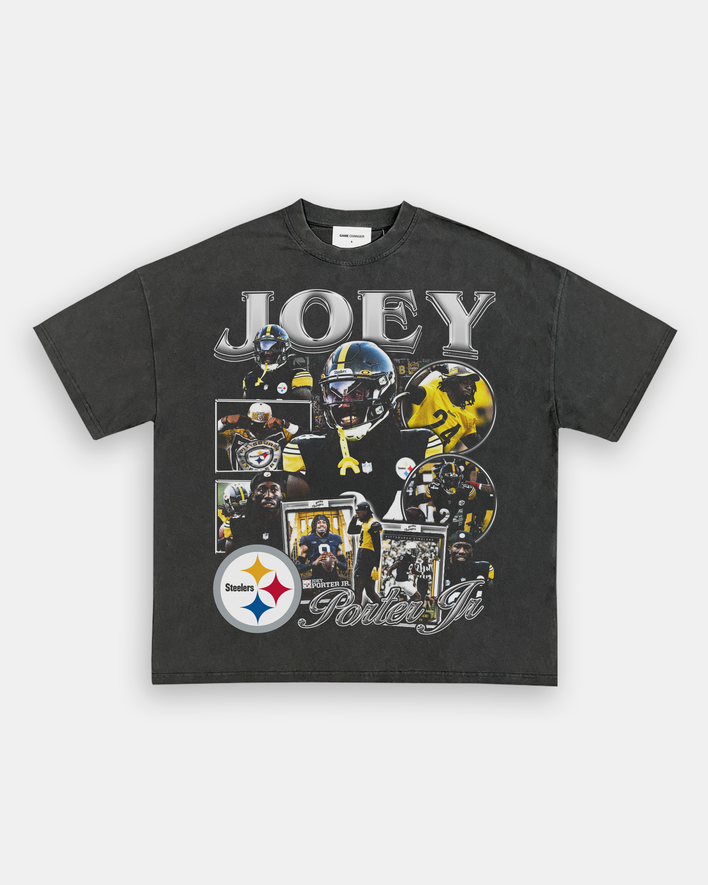 Unisex-Adult Ultra Cotton Washed T-Shirt Graphic JOEY PORTER JR TEE