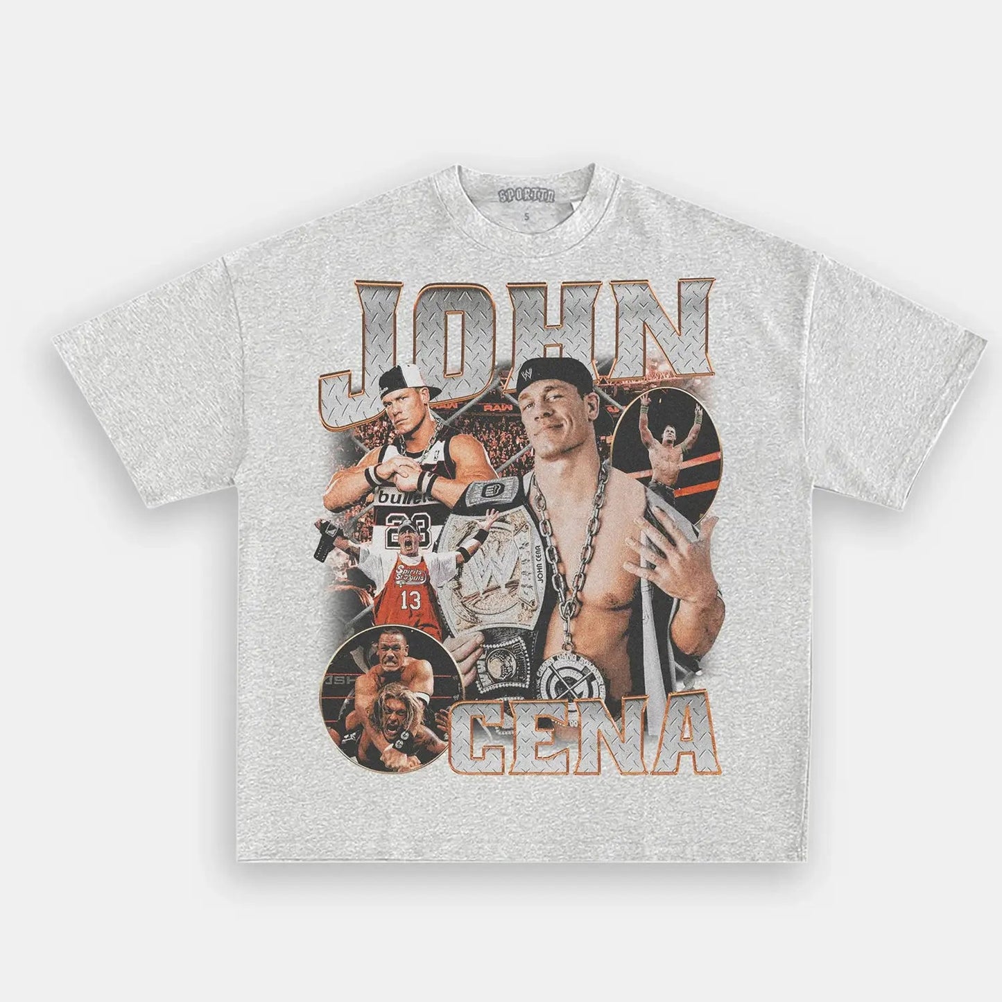 Unisex-Adult Ultra Cotton Washed T-Shirt Graphic  JOHN CENA TEE