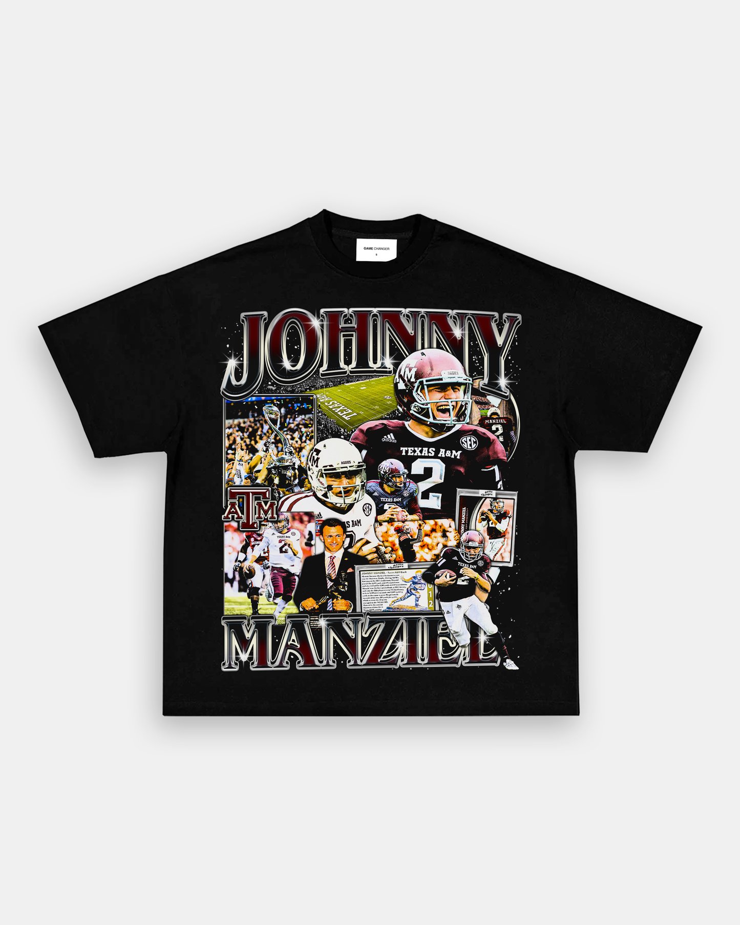 Unisex-Adult Ultra Cotton Washed T-Shirt Graphic JOEY MANZIEL TEE