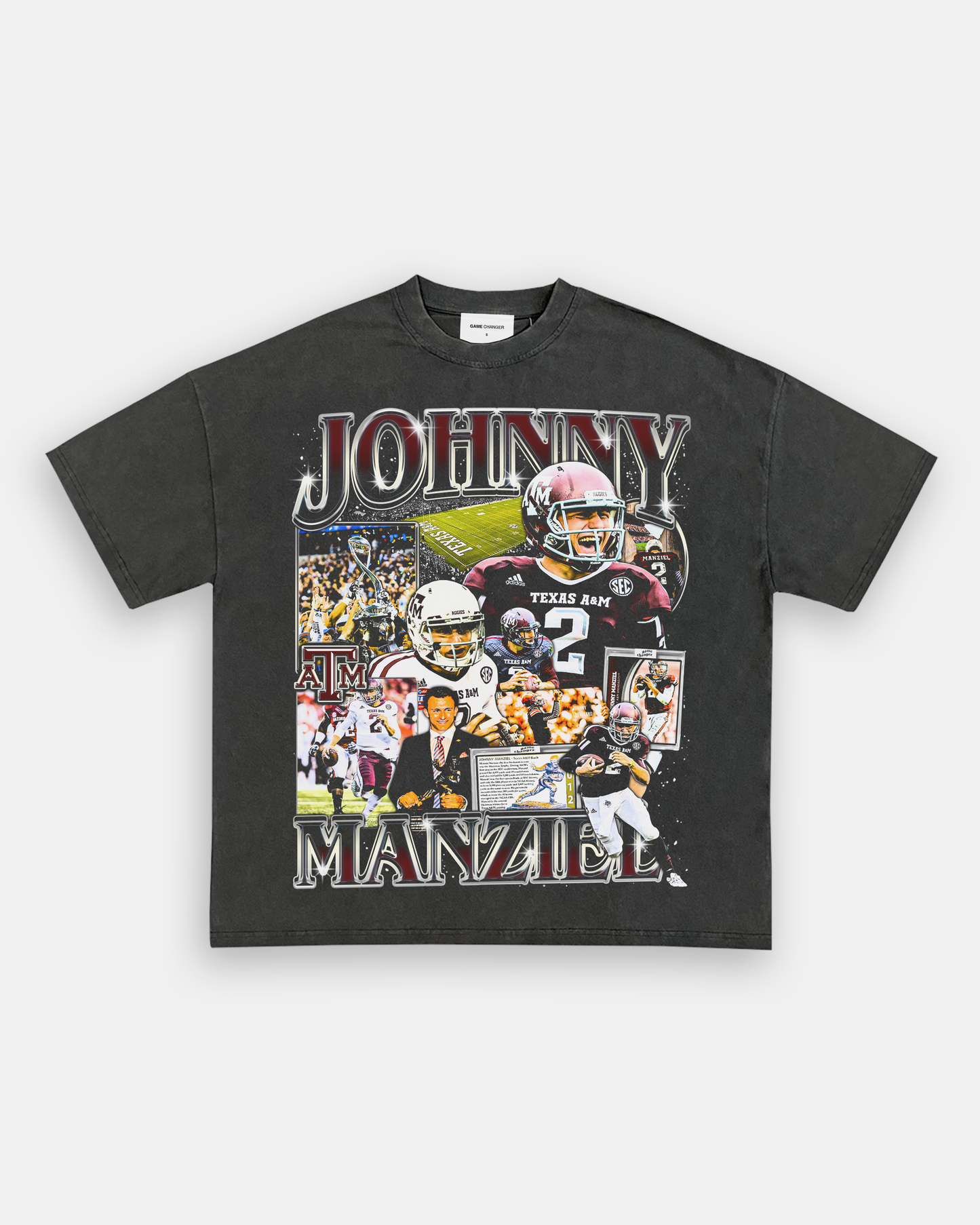 Unisex-Adult Ultra Cotton Washed T-Shirt Graphic JOEY MANZIEL TEE