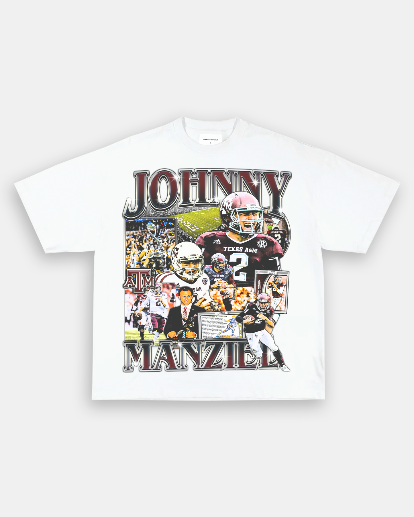 Unisex-Adult Ultra Cotton Washed T-Shirt Graphic JOEY MANZIEL TEE