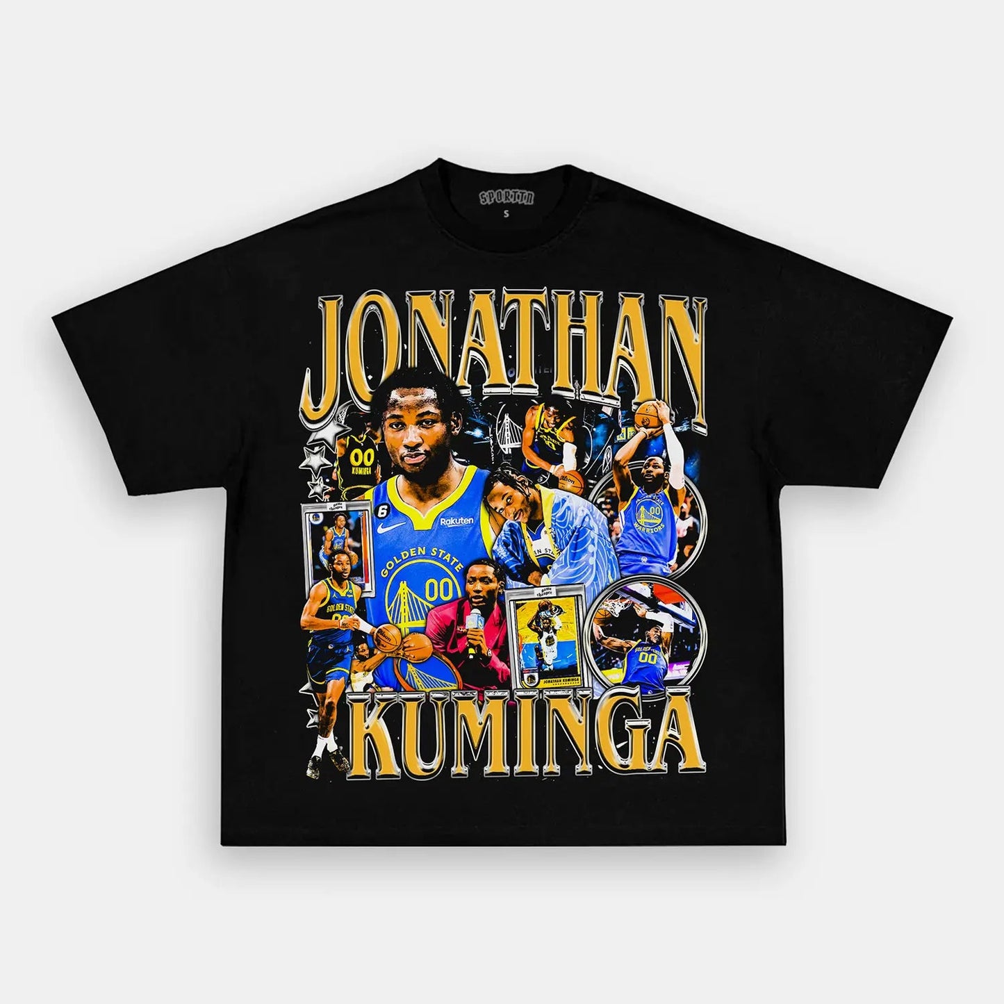 Unisex-Adult Ultra Cotton Washed T-Shirt Graphic  JONATHAN KUMINGA TEE