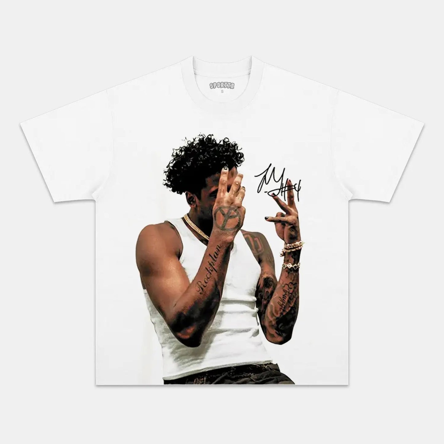 Unisex-Adult Ultra Cotton Washed T-Shirt Graphic  JALEN GREEN TEE