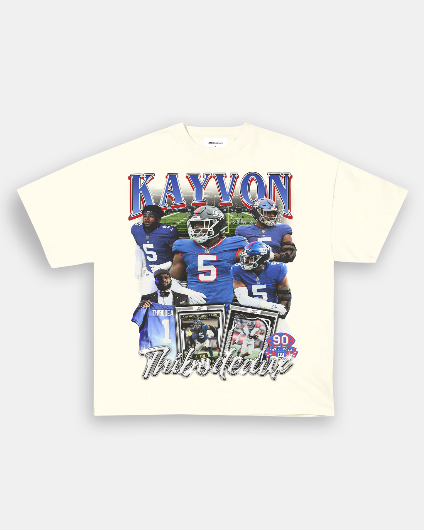 Unisex-Adult Ultra Cotton Washed T-Shirt Graphic KAYVON THIBODEAUX TEE