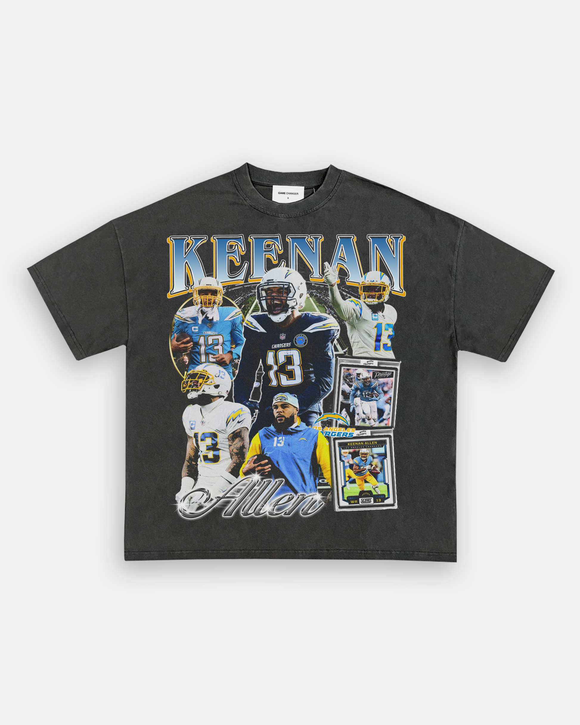 Unisex-Adult Ultra Cotton Washed T-Shirt Graphic KEENAN ALLEN TEE