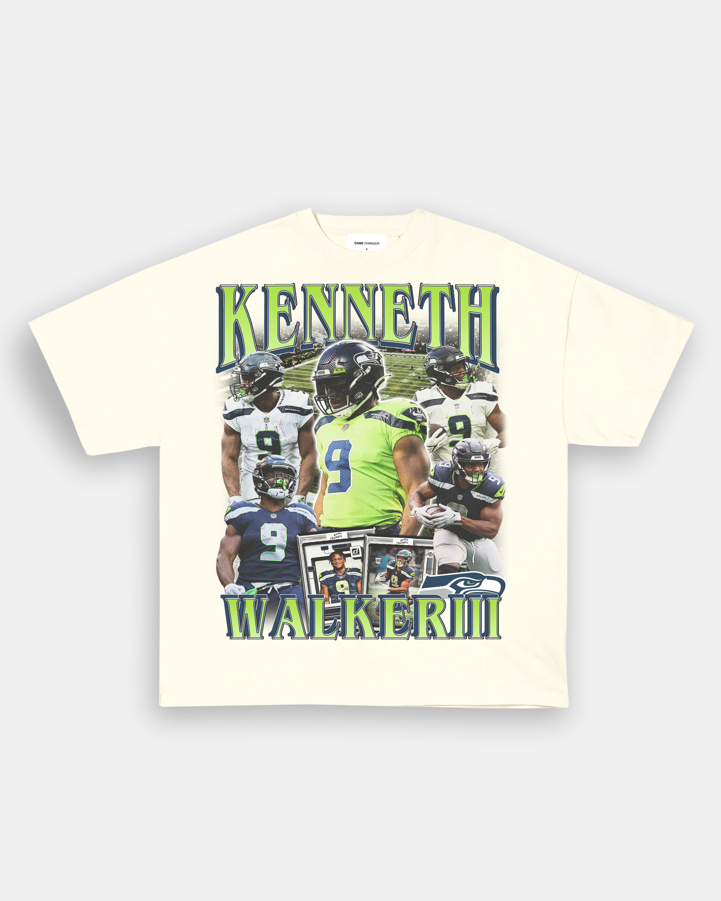 Unisex-Adult Ultra Cotton Washed T-Shirt Graphic KENNETH WALKER TEE