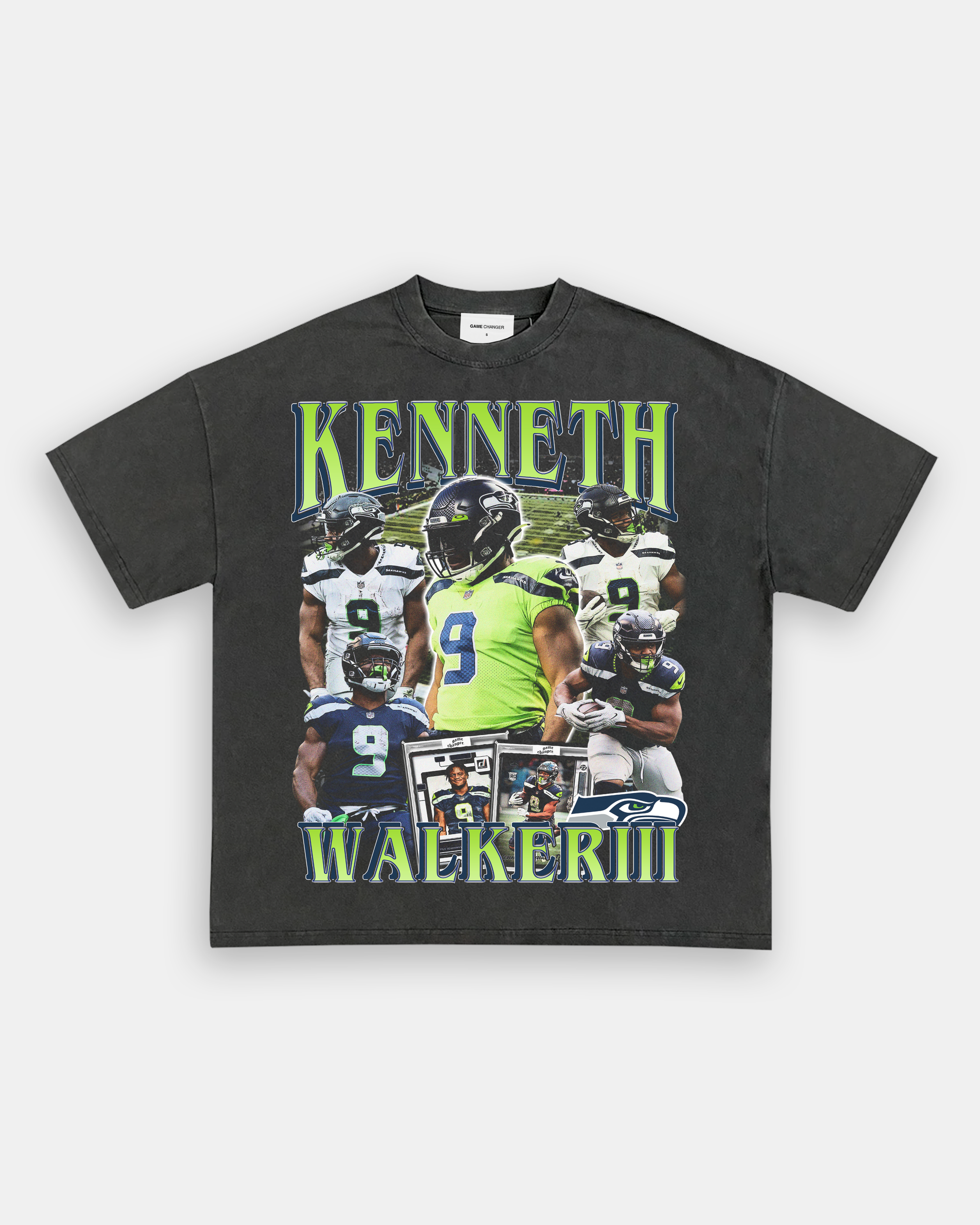 Unisex-Adult Ultra Cotton Washed T-Shirt Graphic KENNETH WALKER TEE