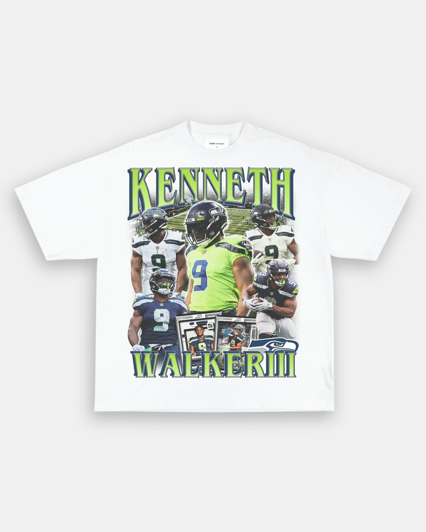 Unisex-Adult Ultra Cotton Washed T-Shirt Graphic KENNETH WALKER TEE