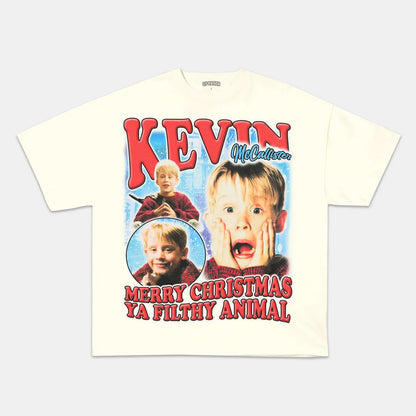 Unisex-Adult Ultra Cotton Washed T-Shirt Graphic KEVIN MCCALLISTER TEE