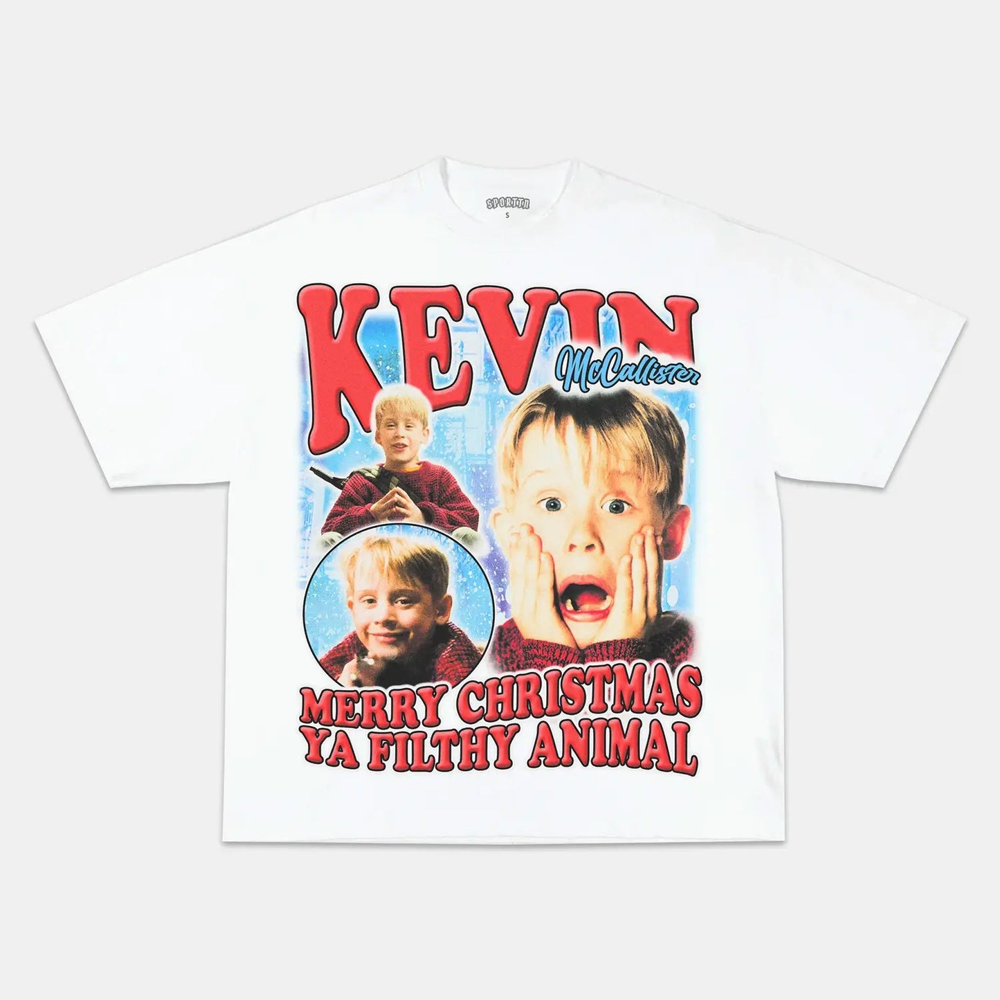 Unisex-Adult Ultra Cotton Washed T-Shirt Graphic KEVIN MCCALLISTER TEE