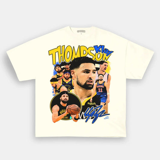 Unisex-Adult Ultra Cotton Washed T-Shirt Graphic  KLAY THOMPSON TEE