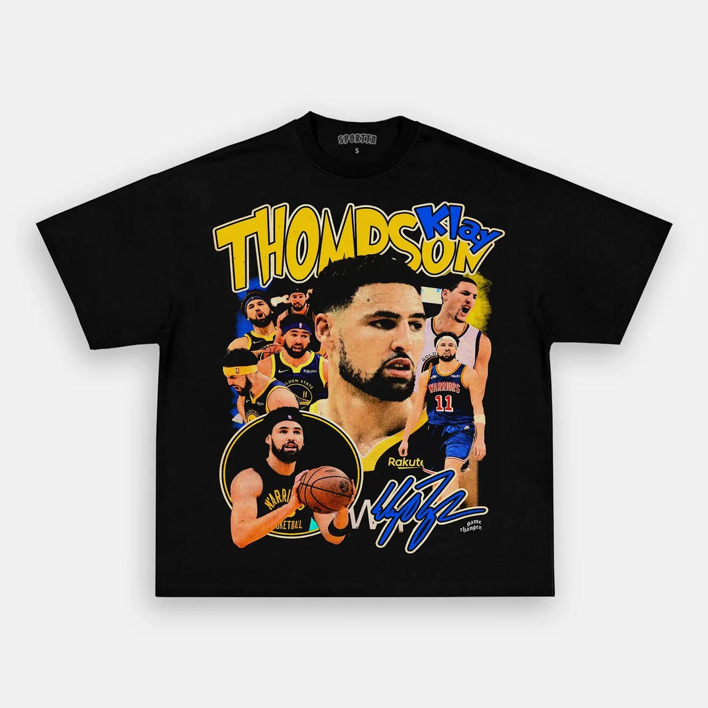 Unisex-Adult Ultra Cotton Washed T-Shirt Graphic  KLAY THOMPSON TEE