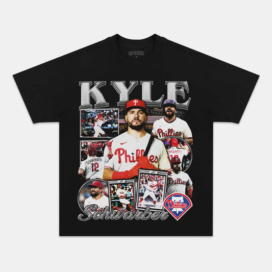 Unisex-Adult Ultra Cotton Washed T-Shirt Graphic  KYLE SCHWARBER TEE