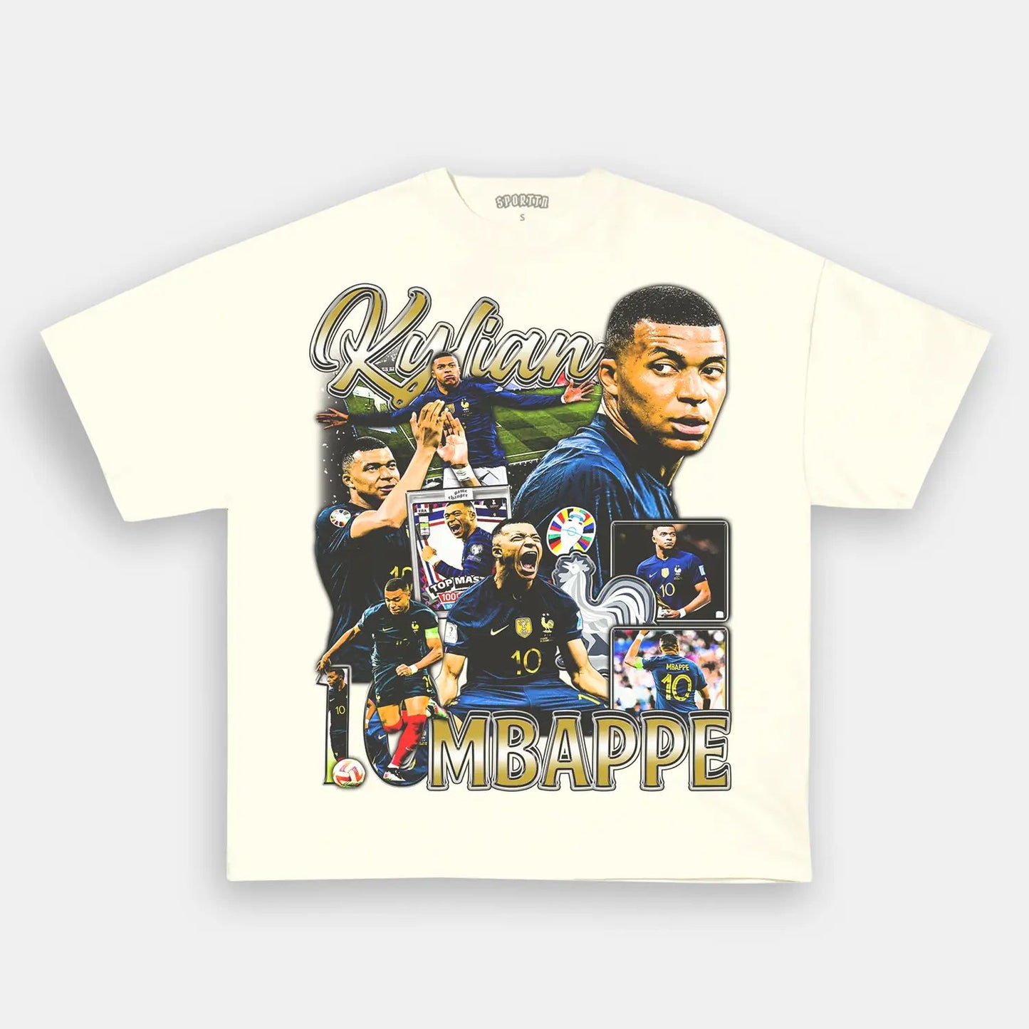 Unisex-Adult Ultra Cotton Washed T-Shirt Graphic  KYLIAN MBAPPE TEE