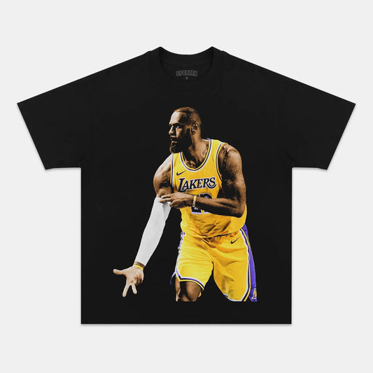 Unisex-Adult Ultra Cotton Washed T-Shirt Graphic  LEBRON 3 VINTAGE TEE