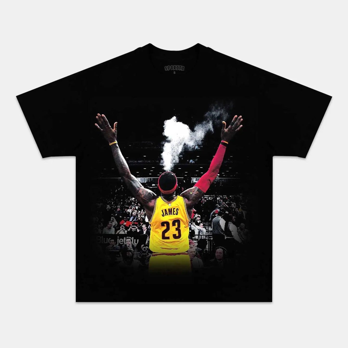 Unisex-Adult Ultra Cotton Washed T-Shirt Graphic  LEBRON JAMES 7.13 VINTAGE TEE