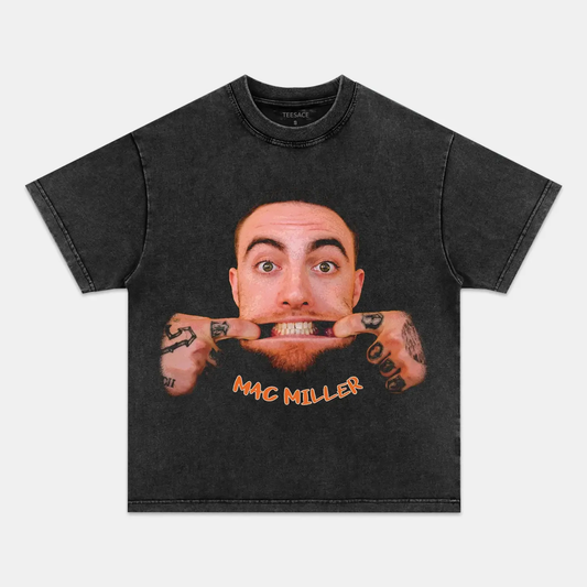 Unisex-Adult Ultra Cotton Washed T-Shirt Graphic MAC MILLER TEE