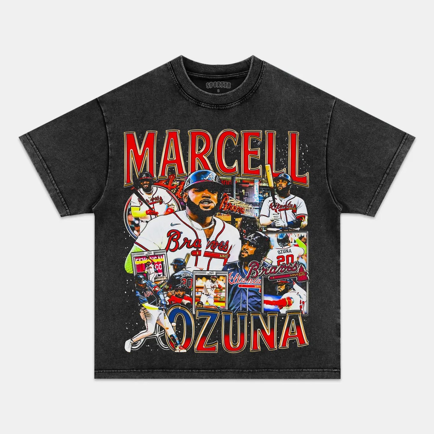 Unisex-Adult Ultra Cotton Washed T-Shirt Graphic  MARCELL OZUNA TEE