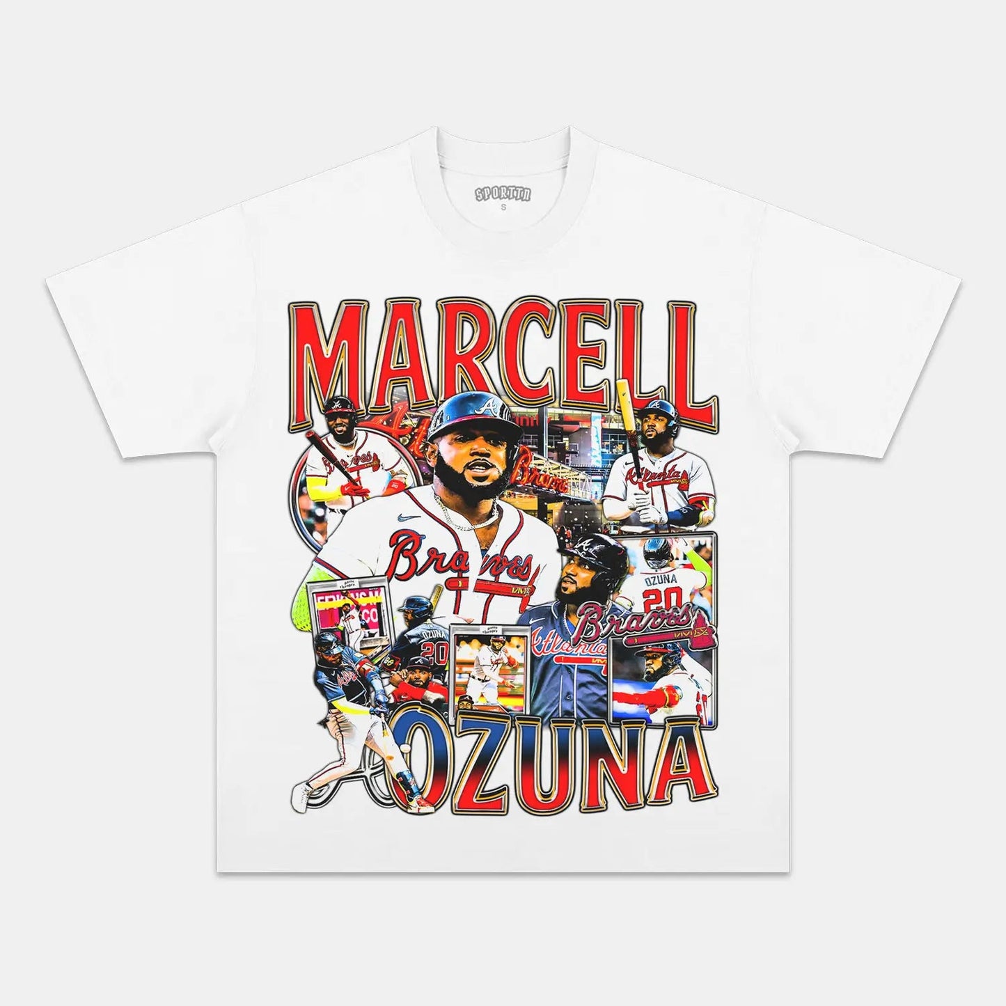 Unisex-Adult Ultra Cotton Washed T-Shirt Graphic  MARCELL OZUNA TEE