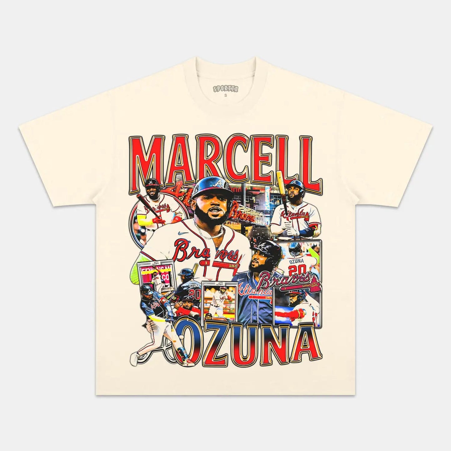 Unisex-Adult Ultra Cotton Washed T-Shirt Graphic  MARCELL OZUNA TEE