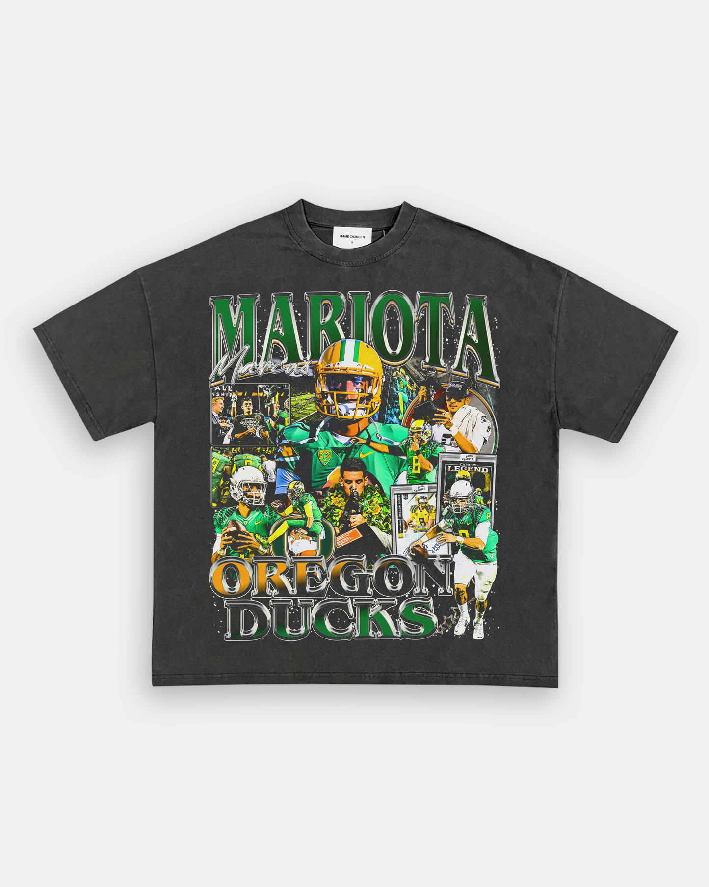 Unisex-Adult Ultra Cotton Washed T-Shirt Graphic MARCUS MARIOTA TEE