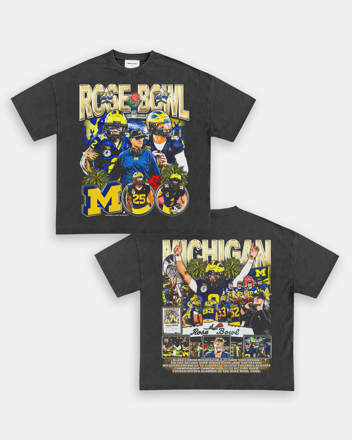 MICHIGAN - ROSE BOWL TEE - DS