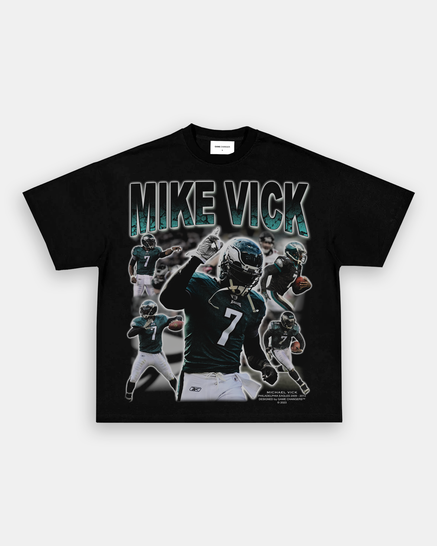 Unisex-Adult Ultra Cotton Washed T-Shirt Graphic MIKE VICK TEE