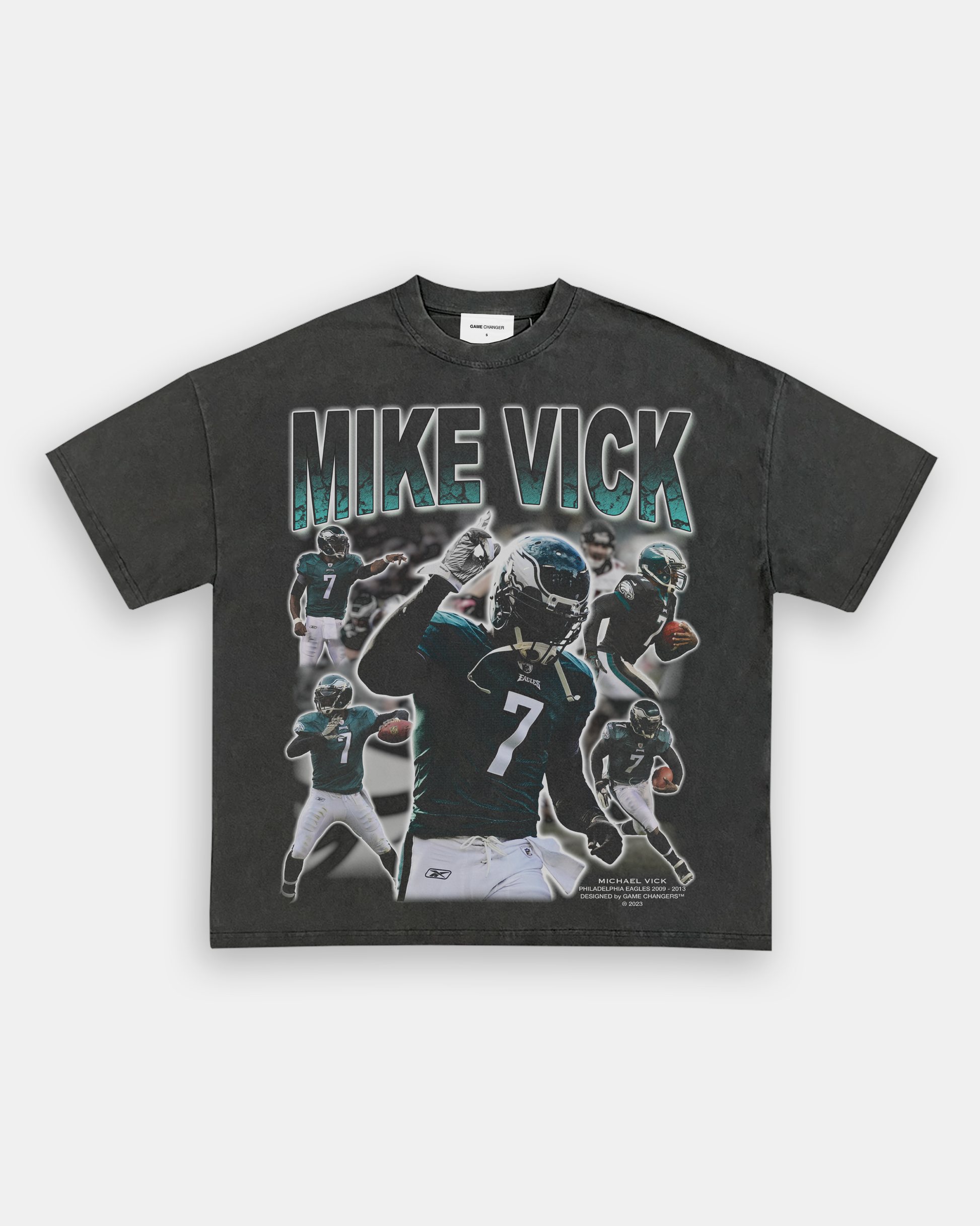 Unisex-Adult Ultra Cotton Washed T-Shirt Graphic MIKE VICK TEE