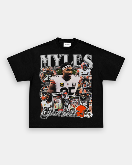 Unisex-Adult Ultra Cotton Washed T-Shirt Graphic MYLES GARRETT TEE