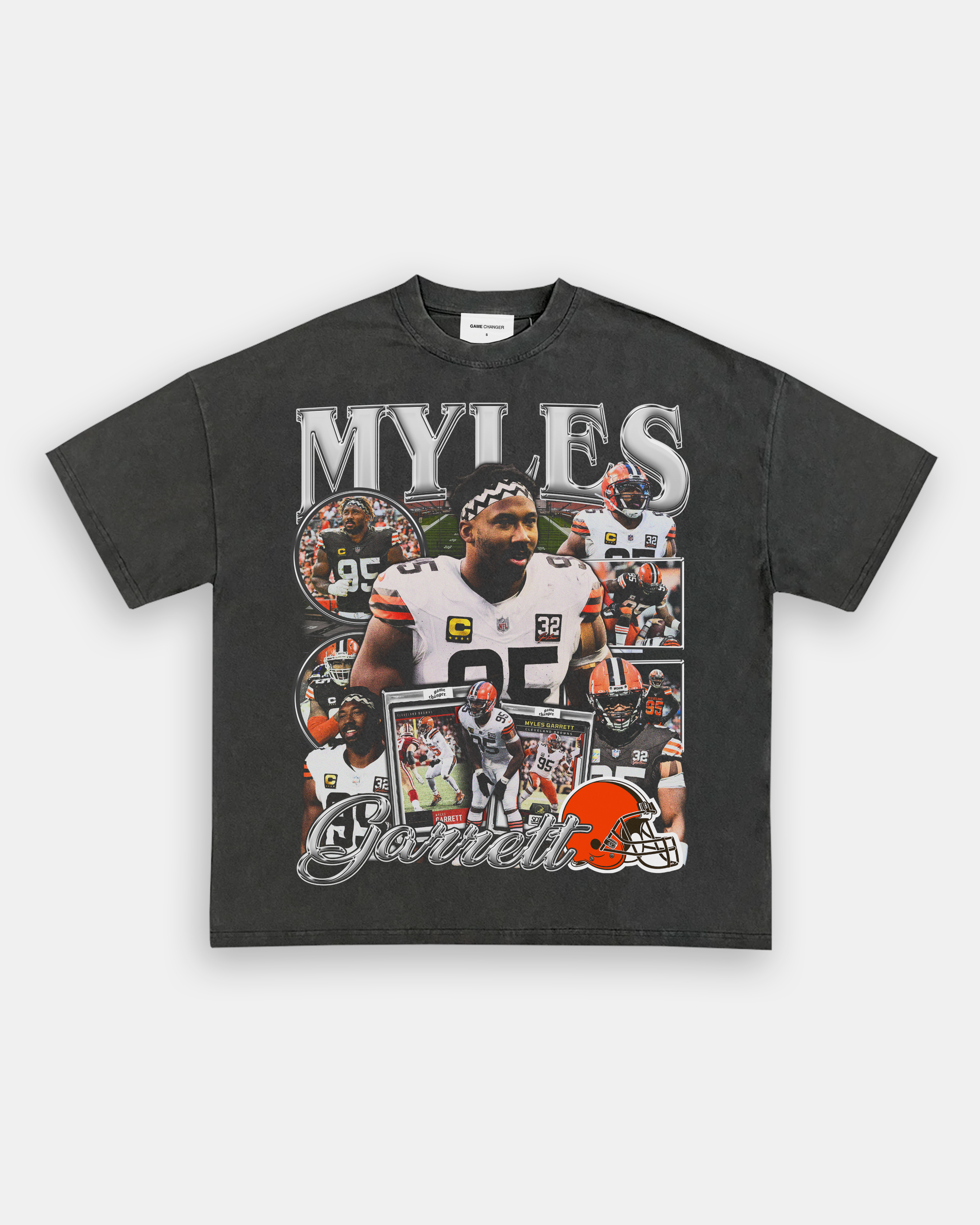 Unisex-Adult Ultra Cotton Washed T-Shirt Graphic MYLES GARRETT TEE