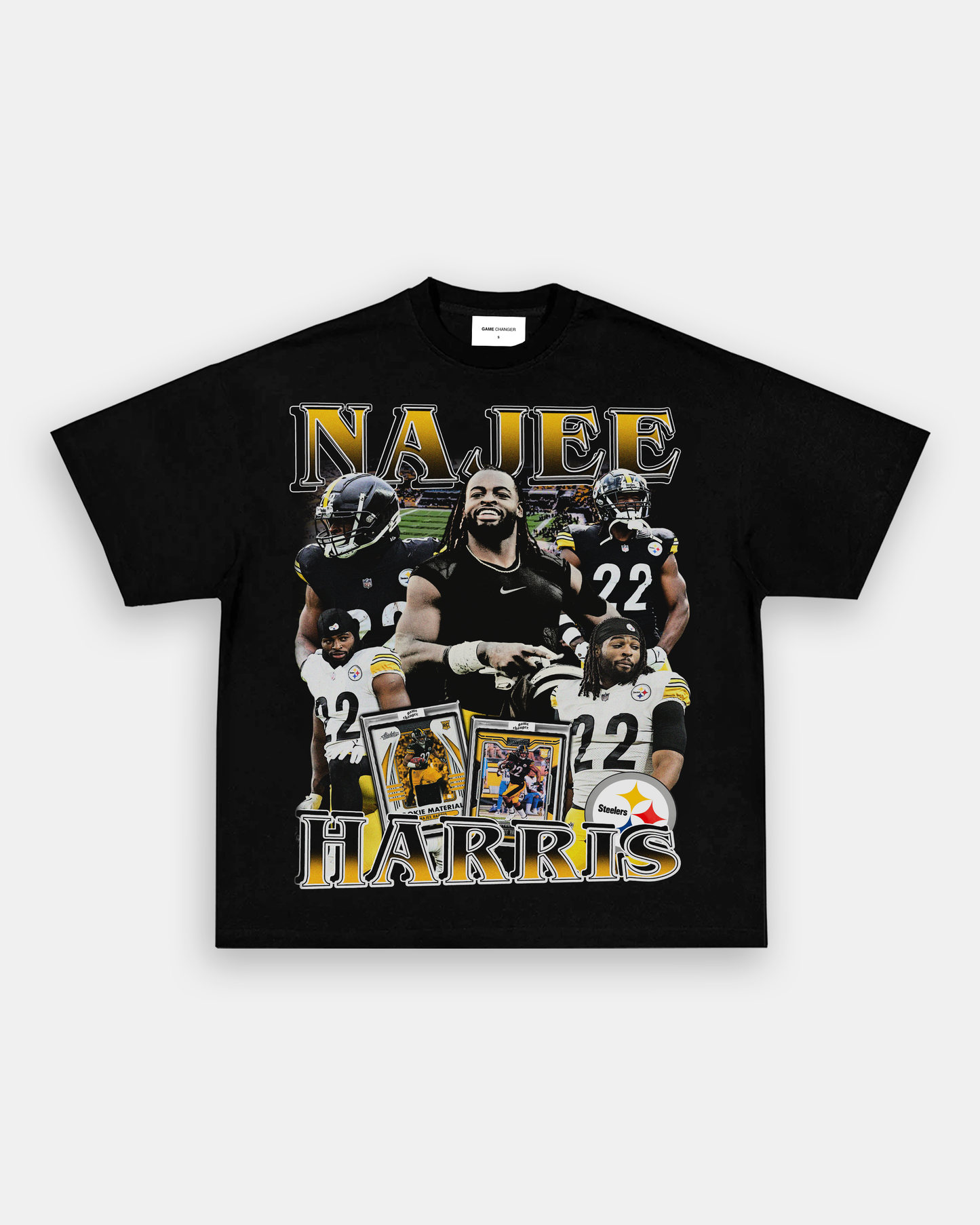 Unisex-Adult Ultra Cotton Washed T-Shirt Graphic NAJEE HARRIS TEE