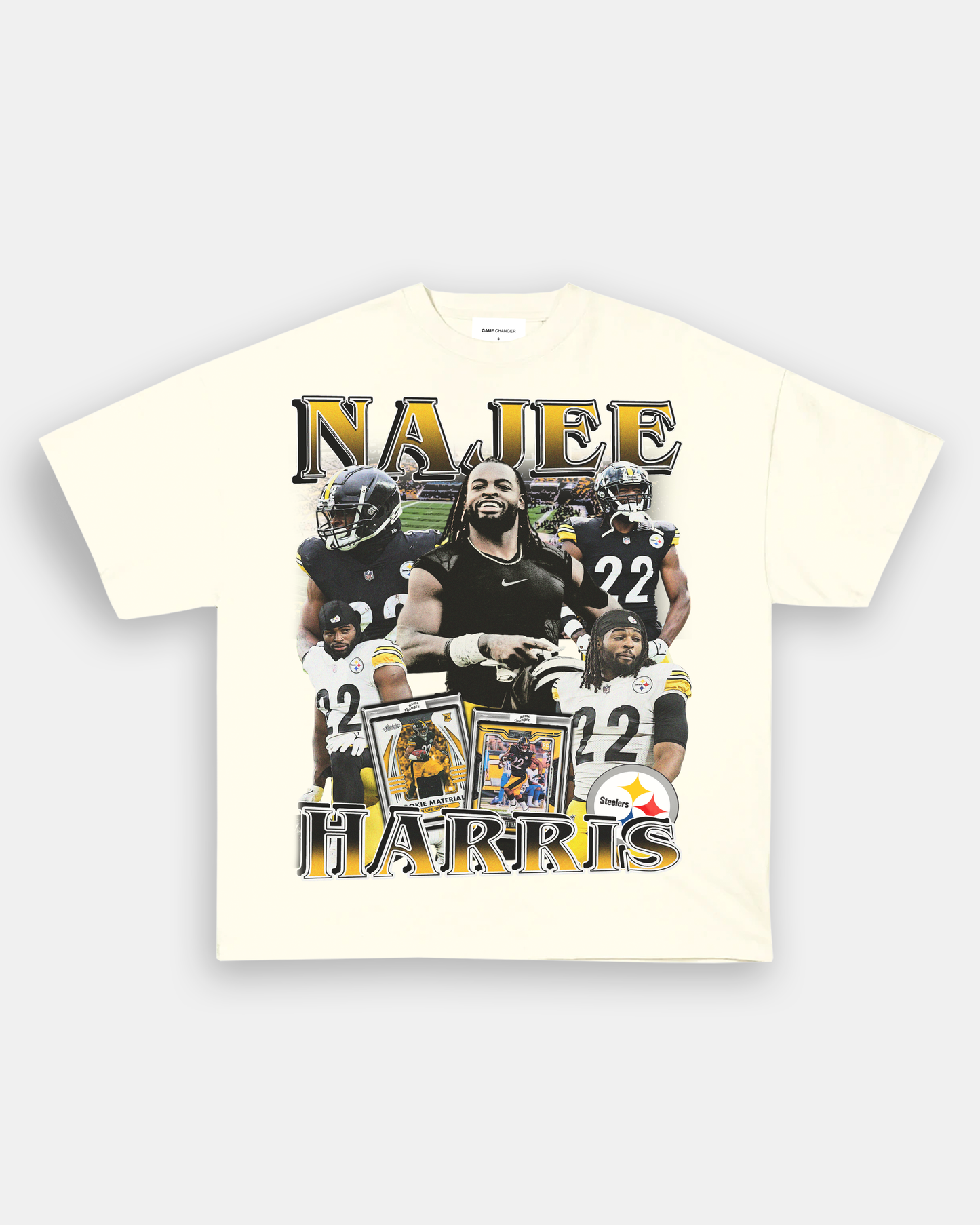 Unisex-Adult Ultra Cotton Washed T-Shirt Graphic NAJEE HARRIS TEE