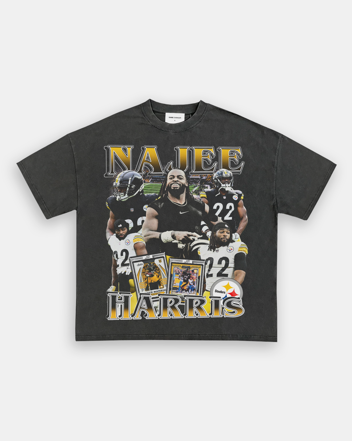 Unisex-Adult Ultra Cotton Washed T-Shirt Graphic NAJEE HARRIS TEE