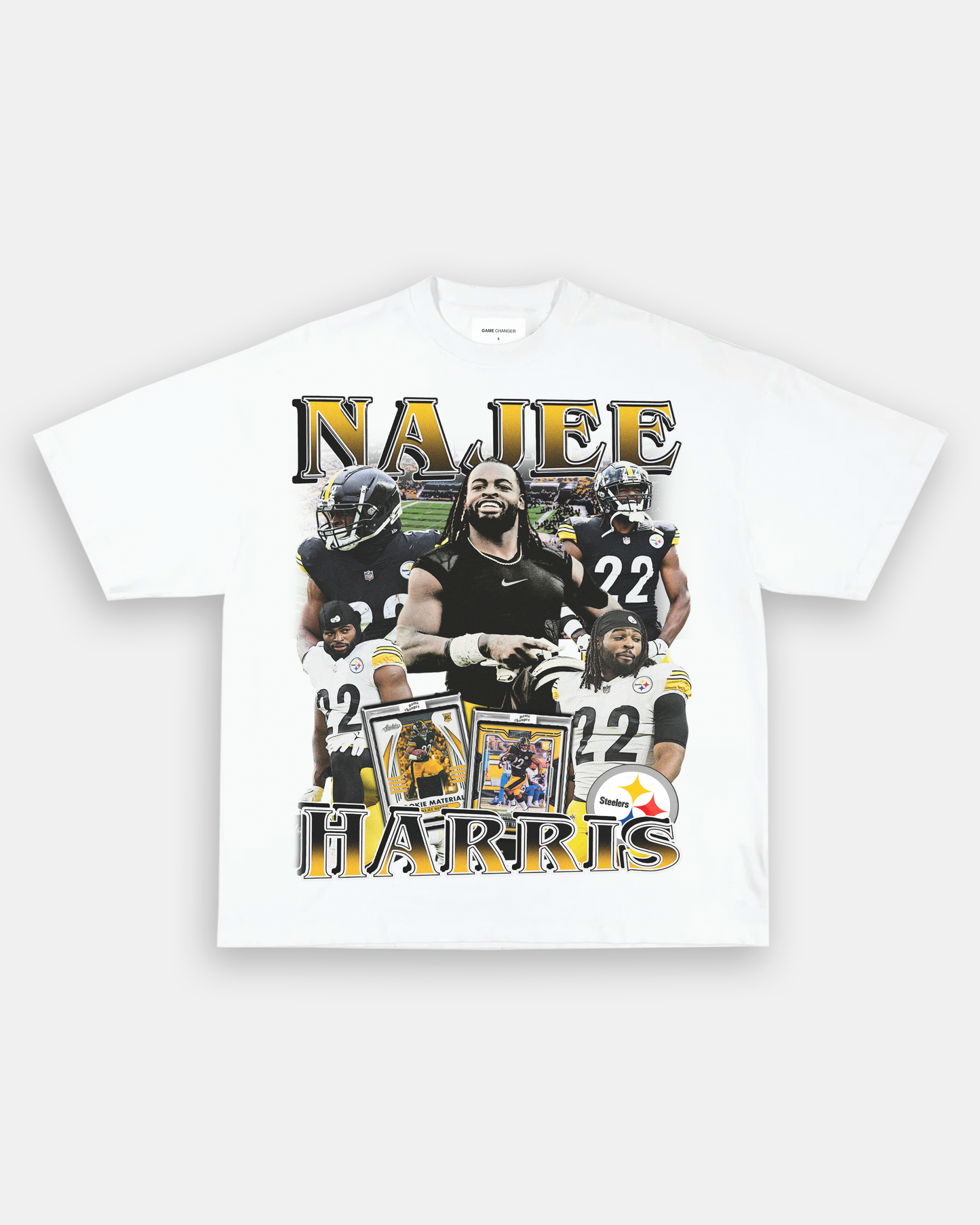 Unisex-Adult Ultra Cotton Washed T-Shirt Graphic NAJEE HARRIS TEE