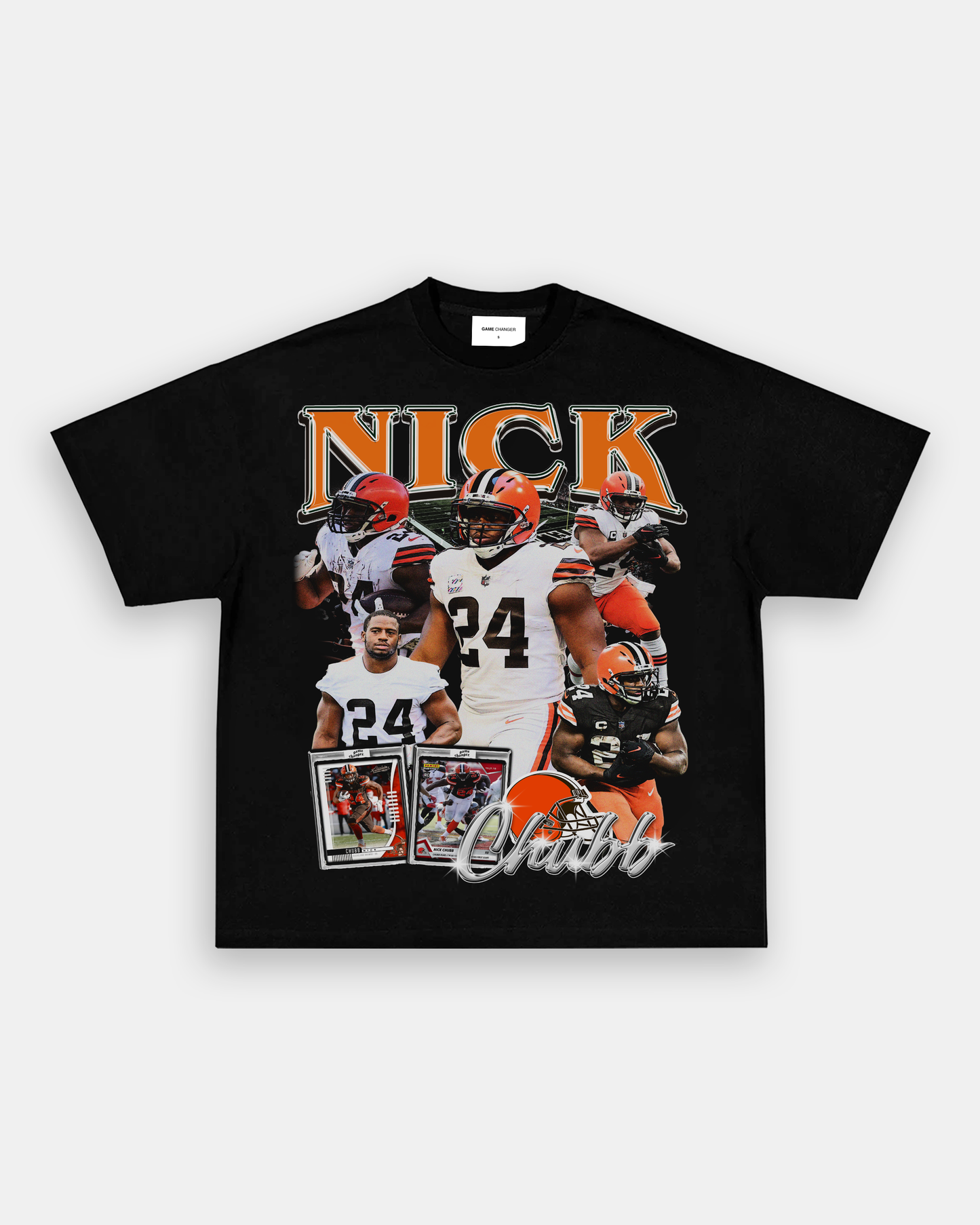 Unisex-Adult Ultra Cotton Washed T-Shirt Graphic NICK CHUBB TEE